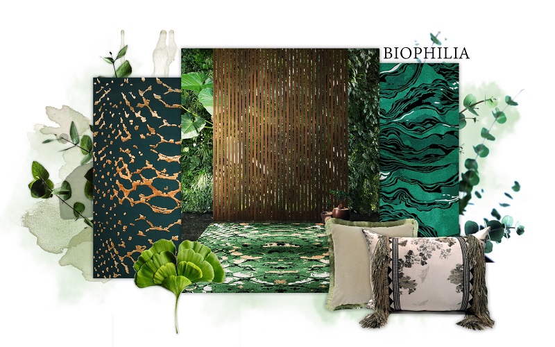 Biophilia Trend Moodboard