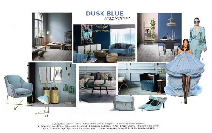 Dusk Blue Color Trend