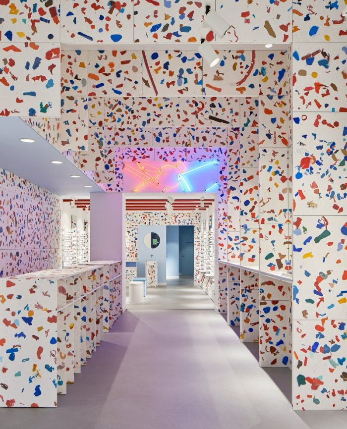 Terrazzo Trend Recycled Plastic