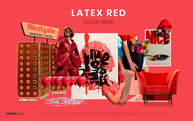 Latex Red - Color Trends 2023