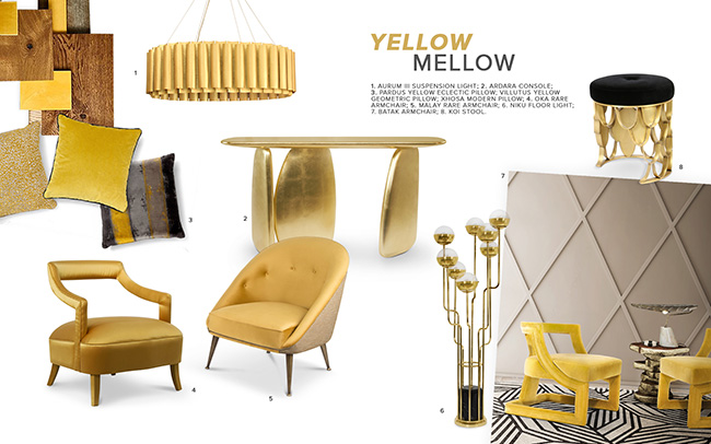 Mellow Yellow Color Trends 2019