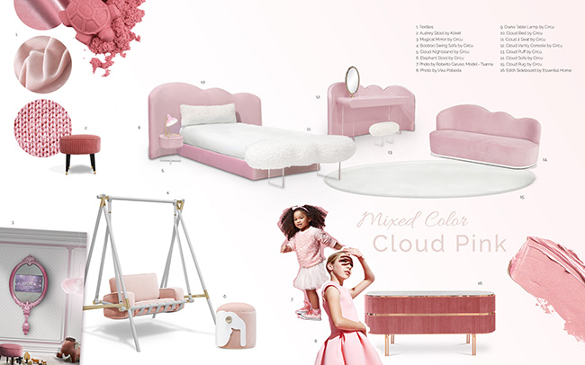 Kids Rooms | Color Trends Cloud Pink