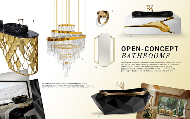 Bathroom Trends | Open Concept Spaces