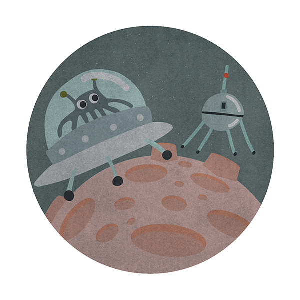 Hello, Stranger Round Rug Trend Products