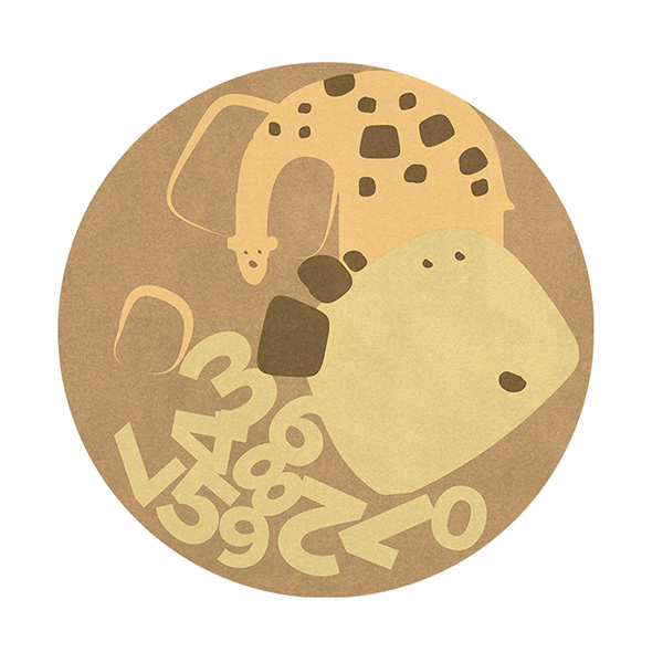 Tree of Numbers Round Rug Trend Products